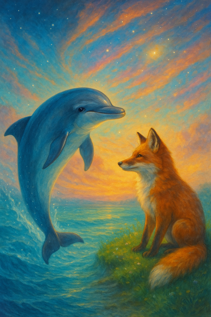 Dauphin et Renard